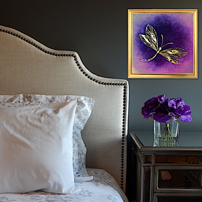 Golden Dragonfly Foil Prints (Creator Uploaded)