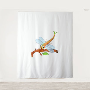 golden dragonfly tapestry