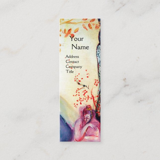 GOLDEN DREAM Yoga Instructor,Meditation,Zen Garden Mini Business Card (Front)