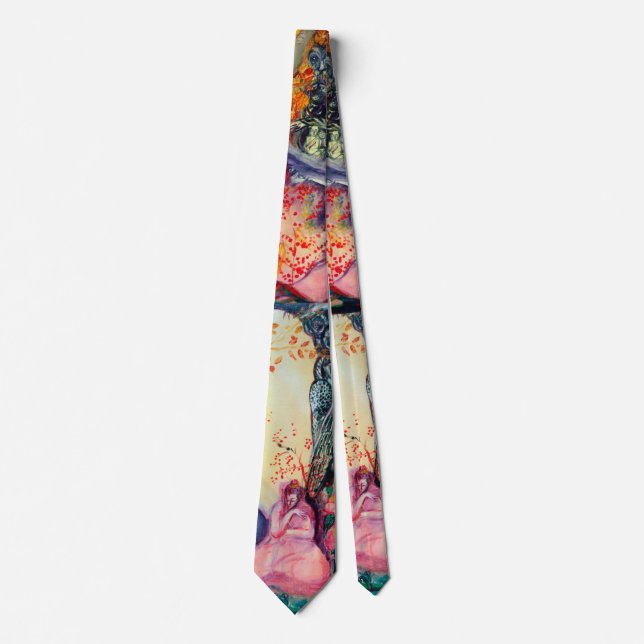 GOLDEN DREAM / Yoga Meditation Zen Garden Tie (Front)
