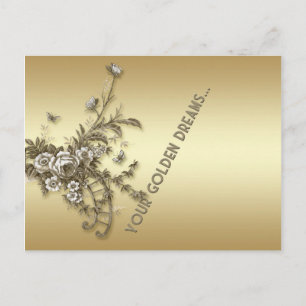 Golden Dreams Postcard
