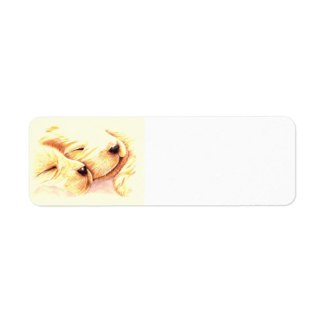 Golden Dreams Return Address Label (Front)