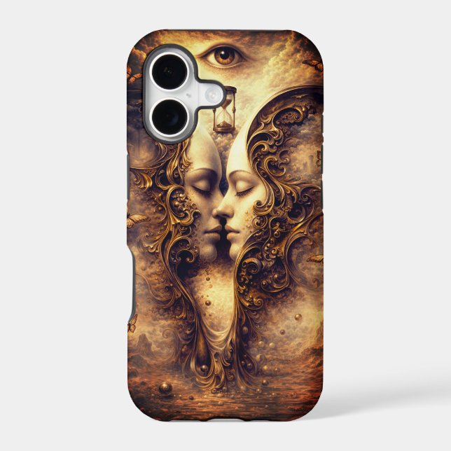 "Golden Duality", Apple iPhone 17 Case (Back)