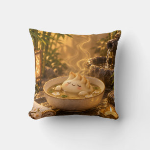 Golden Dumpling Spa Cosy Bamboo Candlelight Cushion