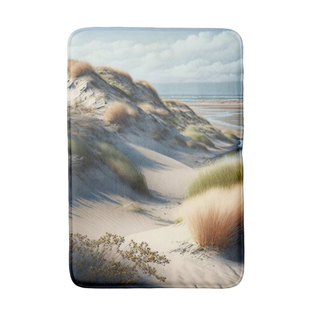 Golden Dunes Bath Mat (Front Vertical)