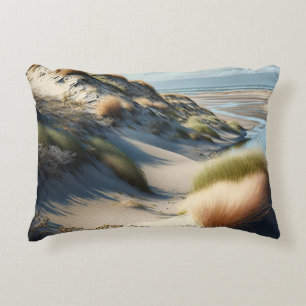 Golden Dunes Decorative Cushion