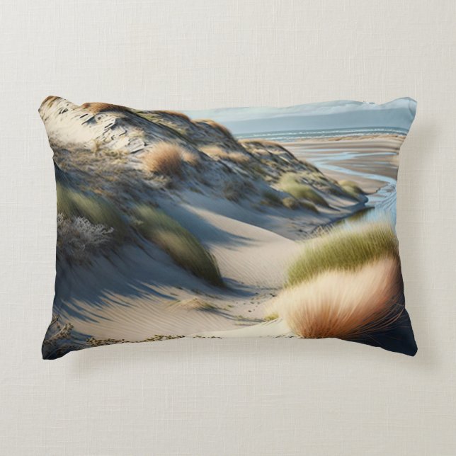 Golden Dunes Decorative Cushion (Front)