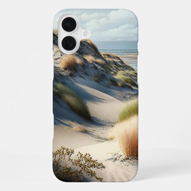 Golden Dunes iPhone Case (Back)