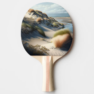 Golden Dunes Ping Pong Paddle