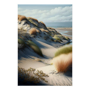 Golden Dunes Poster