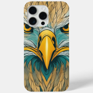 Golden Eagle Artwork iPhone 15 Pro Max Case