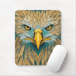 Golden Eagle Artwork Mouse Pad