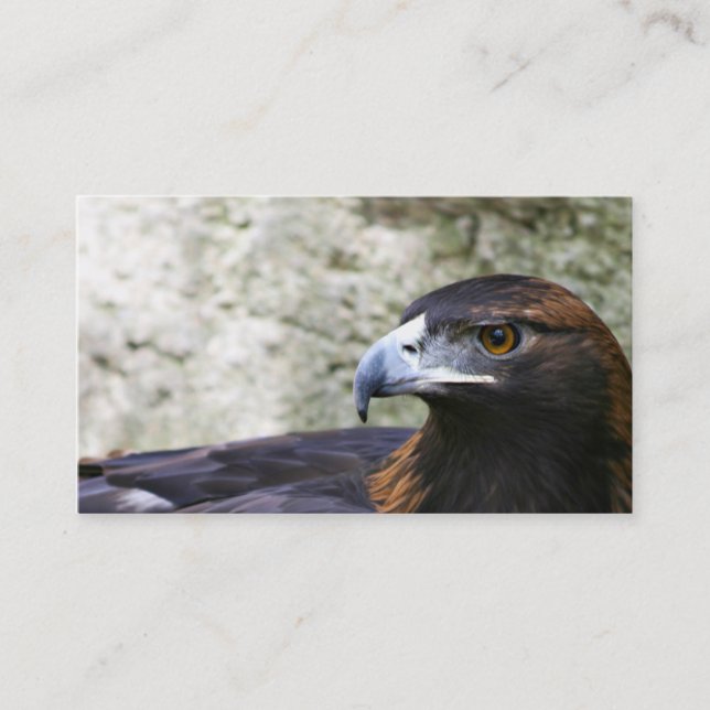 Golden eagle business card (Front)
