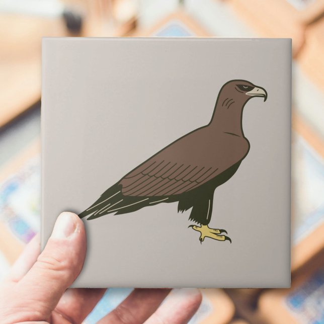 Golden Eagle  Ceramic Tile (Golden Eagle Ceramic Tile)