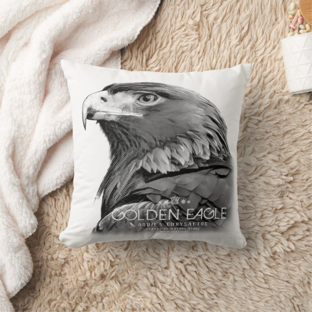 Golden Eagle Cushion (Blanket)