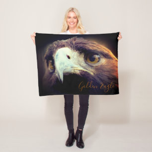 Golden Eagle [Fleece Blanket] Fleece Blanket