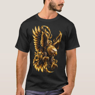 Golden Eagle – Freedom, Strength & Power T-Shirt