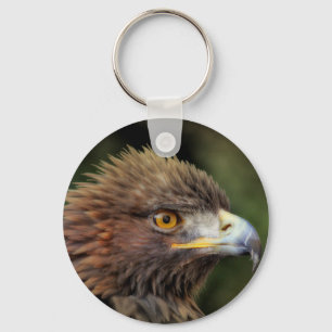 Golden eagle key ring