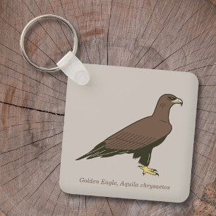 Golden Eagle Key Ring