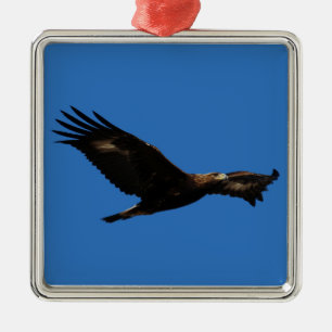 Golden Eagle Metal Ornament