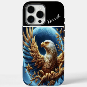 Golden Eagle Moon watch iPhone 16 Pro Max Case