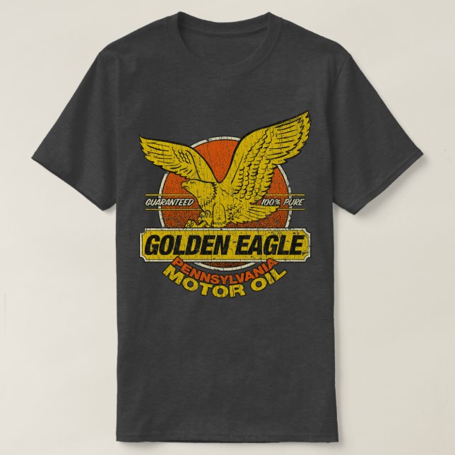 Golden Eagle Motor Oil 1934 T-Shirt (Design Front)