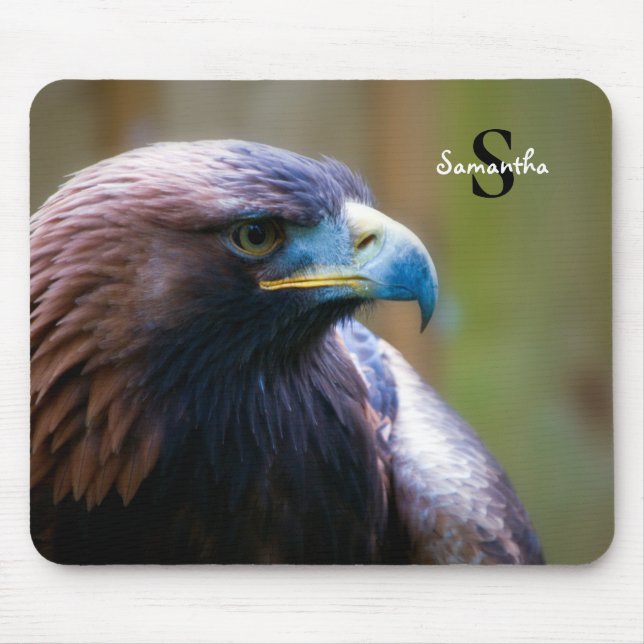 Golden Eagle Mouse Pad (Front)
