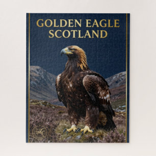 🦅 Golden Eagle Scotland Highland Bird Jigsaw Puzzle