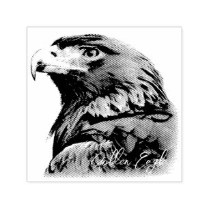 Golden Eagle Self-inking Stamp