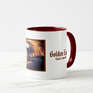 Golden Eagle, The King of Birds:Two‐tone Mug