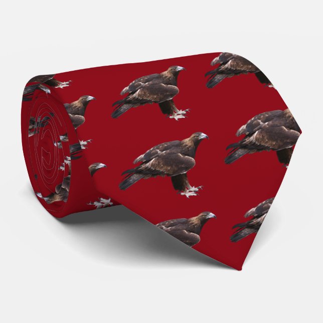 Golden eagle tie (Rolled)