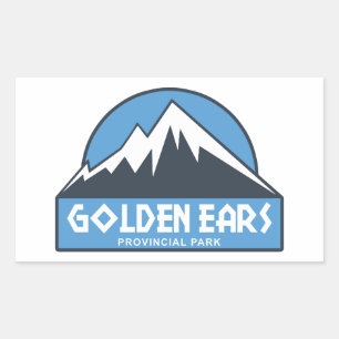 Golden Ears Provincial Park British Columbia Rectangular Sticker