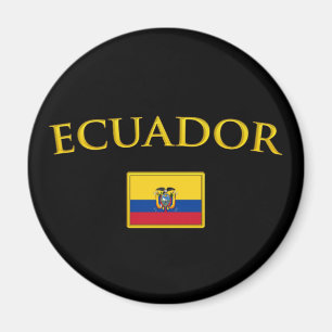 Golden Ecuador Magnet
