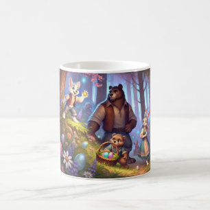 Golden Egg Discovery – Easter Forest Adventure Coffee Mug