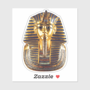 Golden Egyptian Pharaoh Mask Art