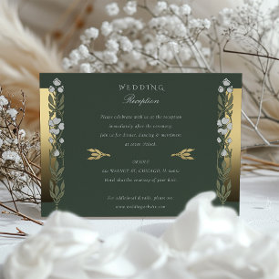Golden Elegance Art Nouveau Wedding Reception