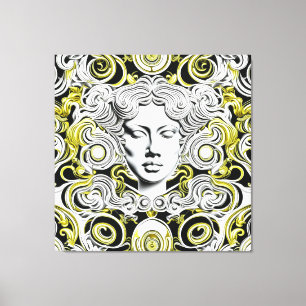 Golden Elegance: Ayana Canvas Print