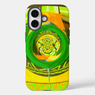 Golden Elegance: Beautiful African Yellow Rose Art iPhone 16 Case