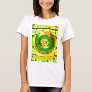 Golden Elegance: Beautiful African Yellow Rose Art T-Shirt