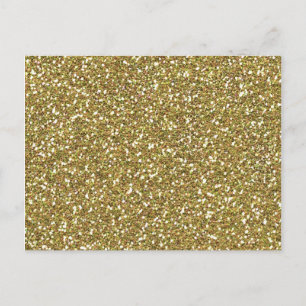 Golden Elegance Decor Postcard