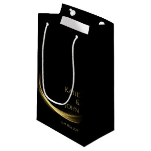 Golden Elegance-Wedding- Small Gift Bag