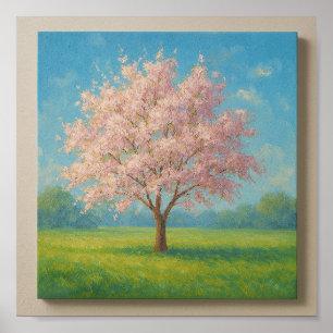 Golden Embrace – Mother & Child Sunset Canvas Poster