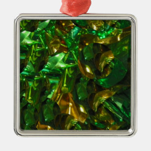 Golden Emerald Ornament