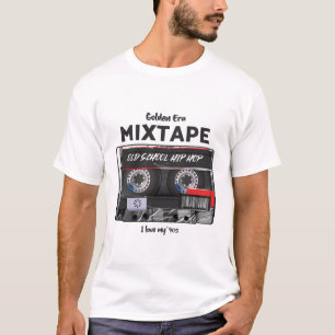 Golden Era Mixtape 90's Old School Hip-Hop Vibes T-Shirt