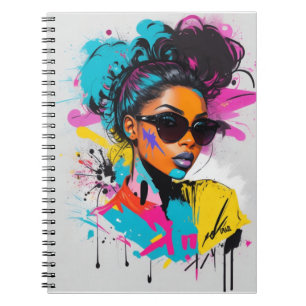 Golden Era  Retro Elegance Notebook