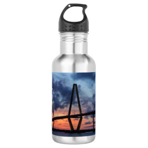 Golden Evening At Arthur Ravenel Water Bottle