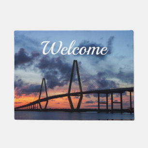 Golden Evening At Arthur Ravenel Welcome Doormat
