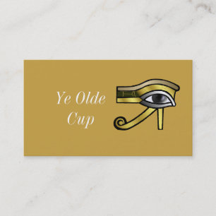 Golden Eye of Horus Business Card