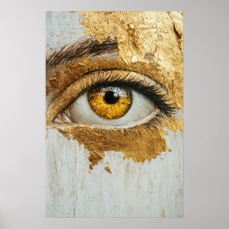 Golden eye poster