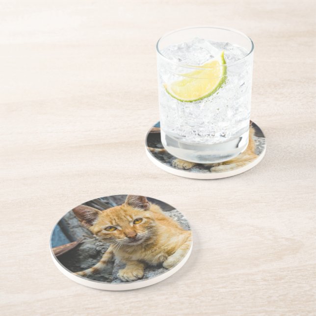 Golden Eyes Coaster (Side)